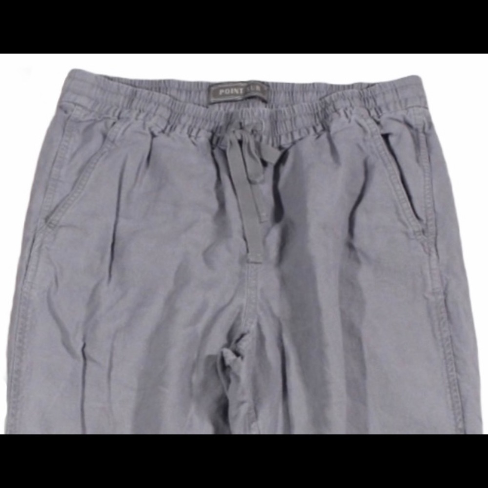 *SOLD* J Crew Point Sur Seaside Linen Jogger Pants - Picture 2 of 6